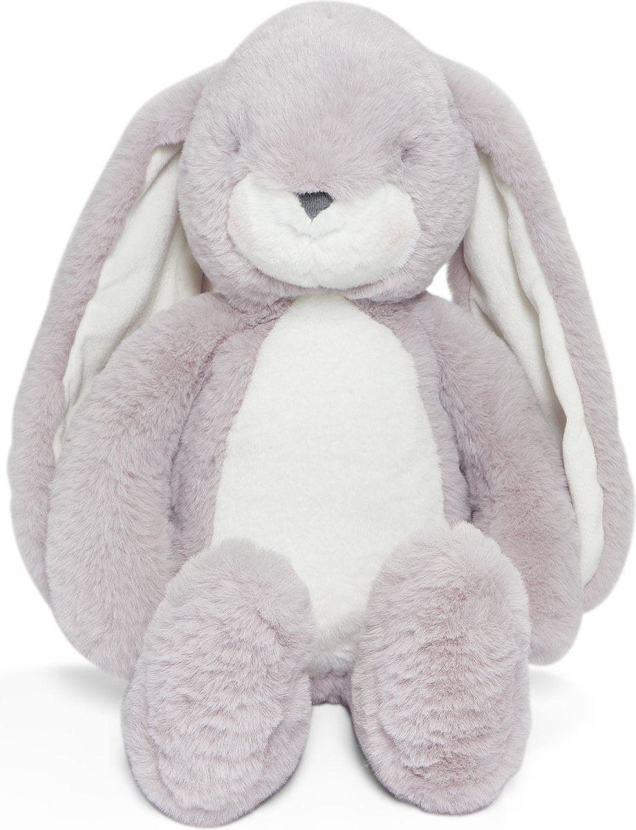 Bunnies by the Bay Floppy Knabberkaninchen – Stofftier – Kuscheltier für Kinder – gestickte Details – 44 cm – Flieder
