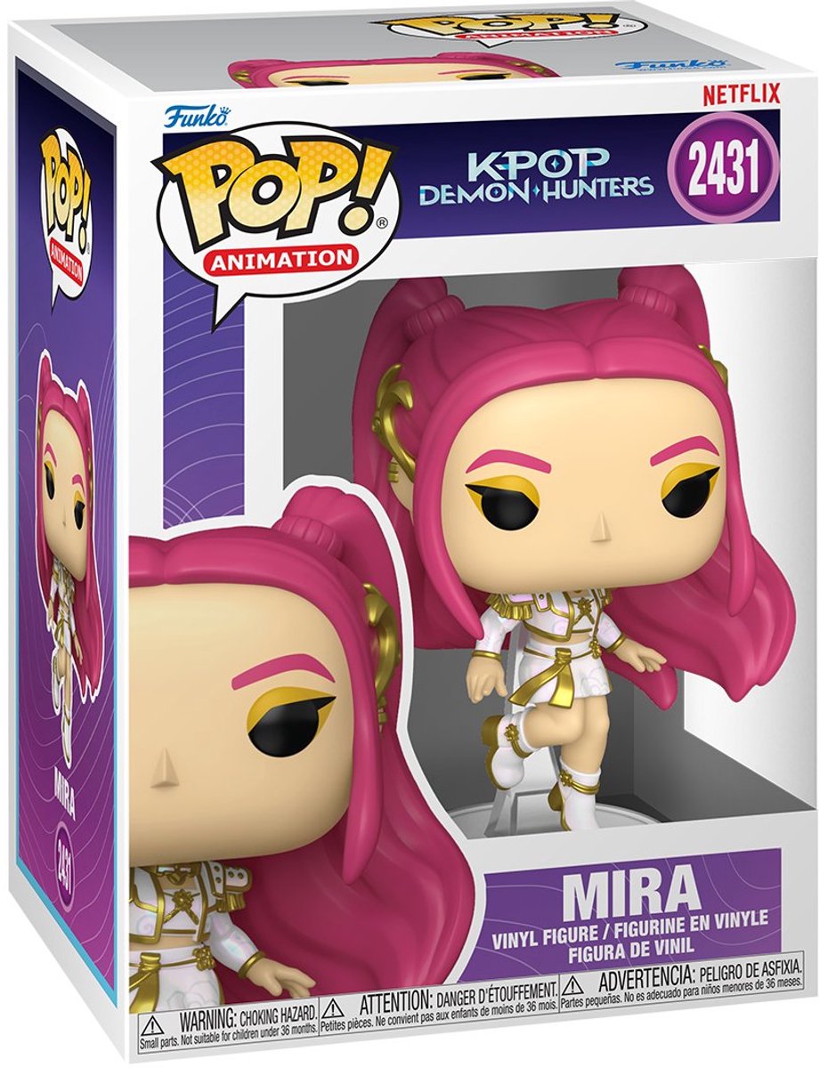 Funko Kpop Demon Hunters Mira Vinylfigur 2431 Unisex Pop! - neutral - Standard