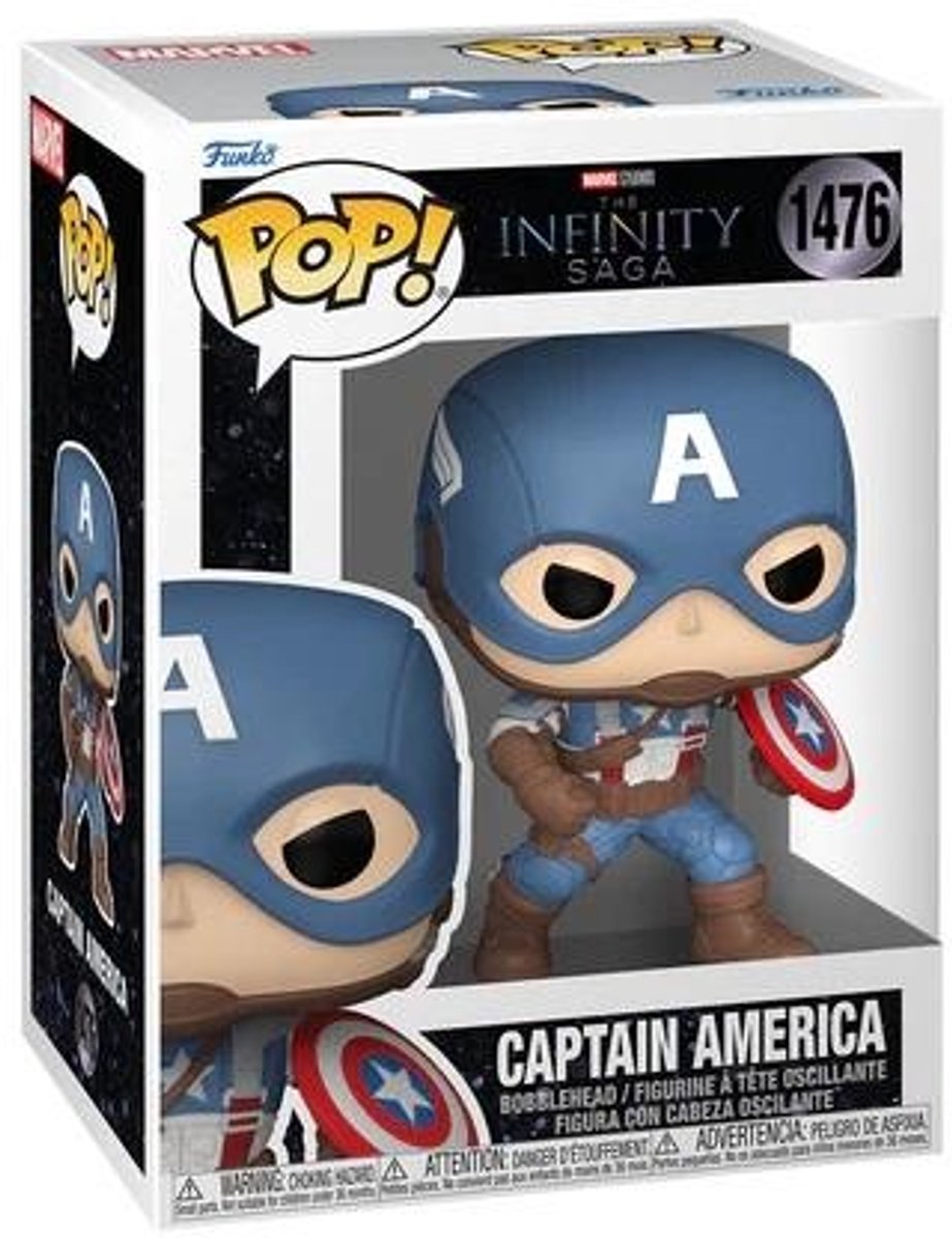 Funko Pop Marvel: The Infinity Saga – Captain America Pop #1476