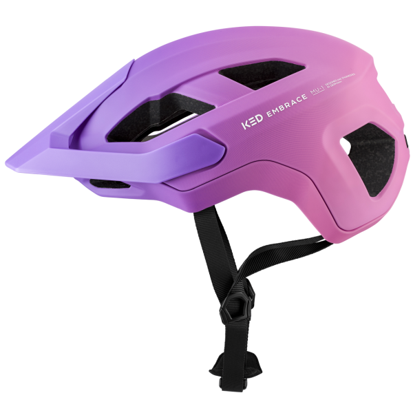 Ked Fahrradhelm-Umarmung L (58–62 cm) – mattrosa