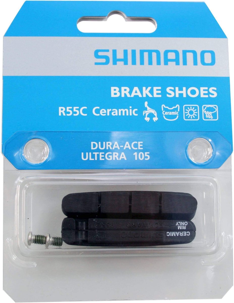Shimano Bremsbelaggummis R55C Dura-Ace Keramik 1 Paar