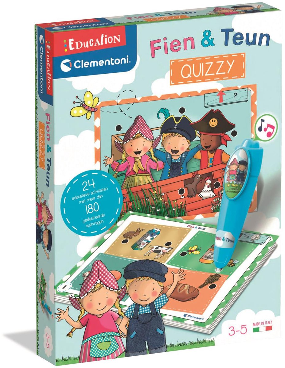 Spiel Fien en Teun Lernquiz Niederländisch | 2 Stk