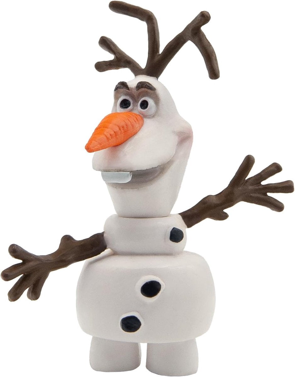 Bullyland 12963 – Disney Frozen Spielfigur – Olaf der Schneemann – naturgetreues und detailliertes Design – ideal als fröhliche Tortenfigur, Sammlerstück oder Geschenk für Kinder ab 3 Jahren
