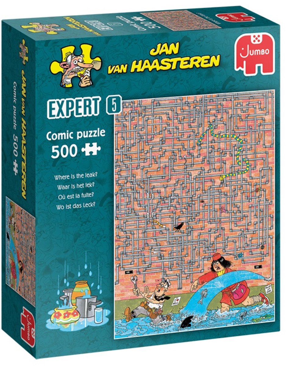 Jan van Haasteren Puzzle-Experte 05 Wo ist das Leck? 500 Stk.