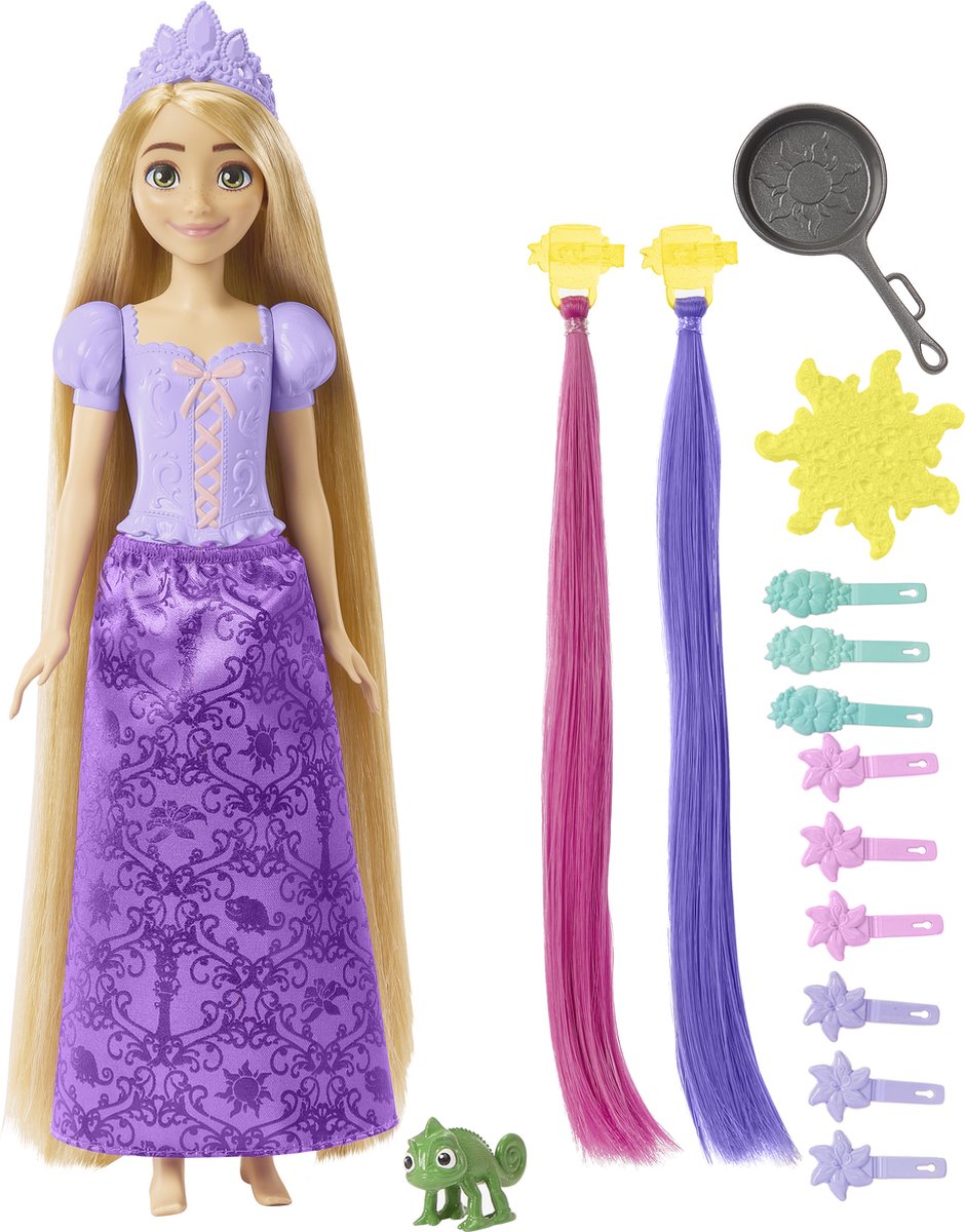 Disney Prinzessin Rapunzel Puppe mit extra langen Haaren