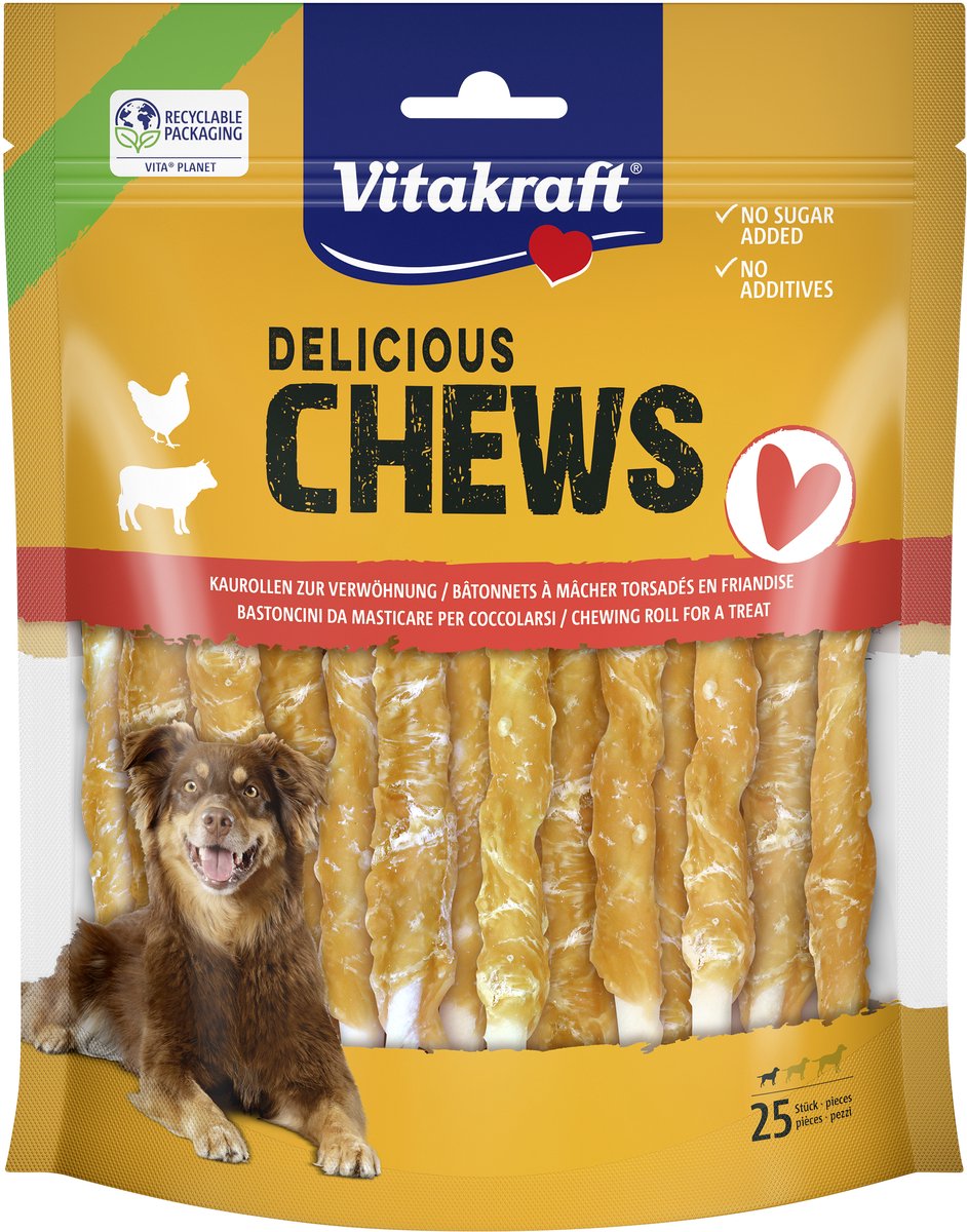 Vitakraft Deli Kaus Kaurollen S 25 Stk. 300 gr - Hundesnack