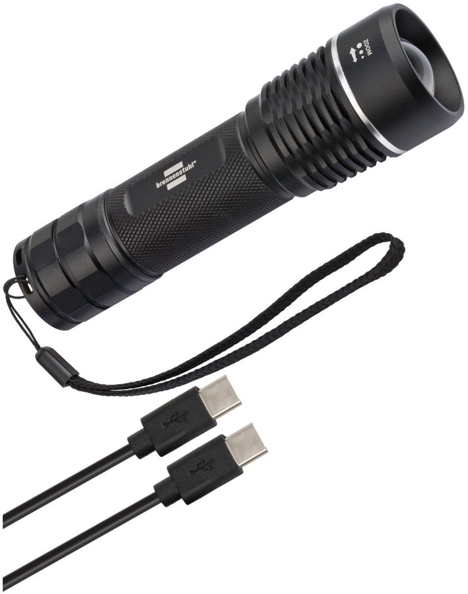 Brennerstuhl Luxpremium LED-Taschenlampe | wiederaufladbar | 1200 lm | IP67