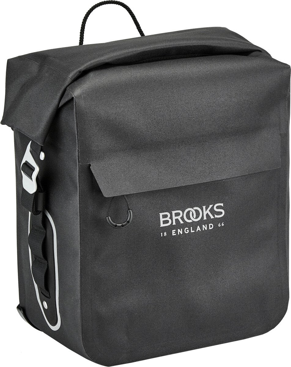 Brooks Scape Pannier S schwarz - wasserdichte Tasche für Tourenräder (10-13L)