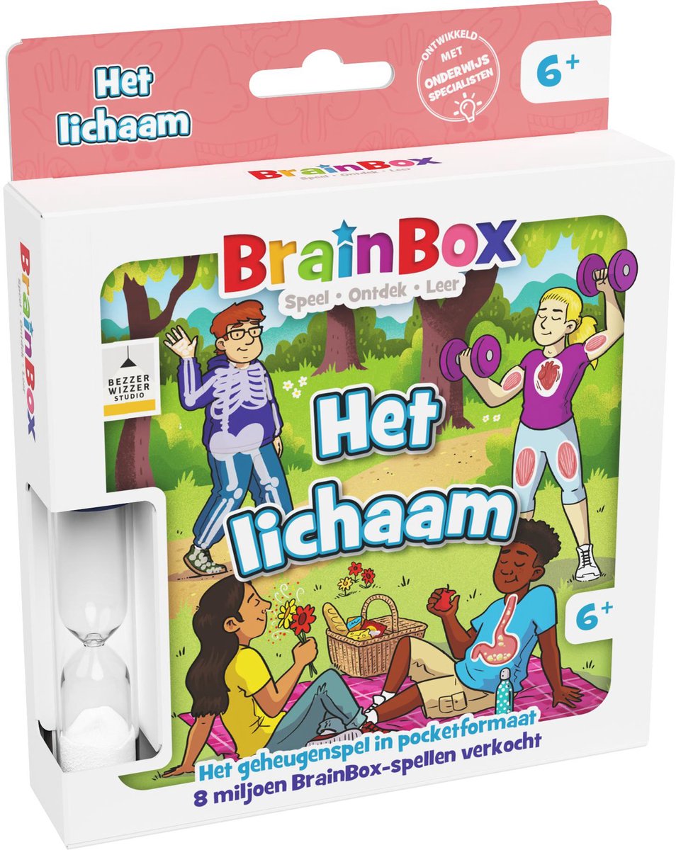 Asmodee-Spiel Brainbox Pocket the Body | 2 Stk