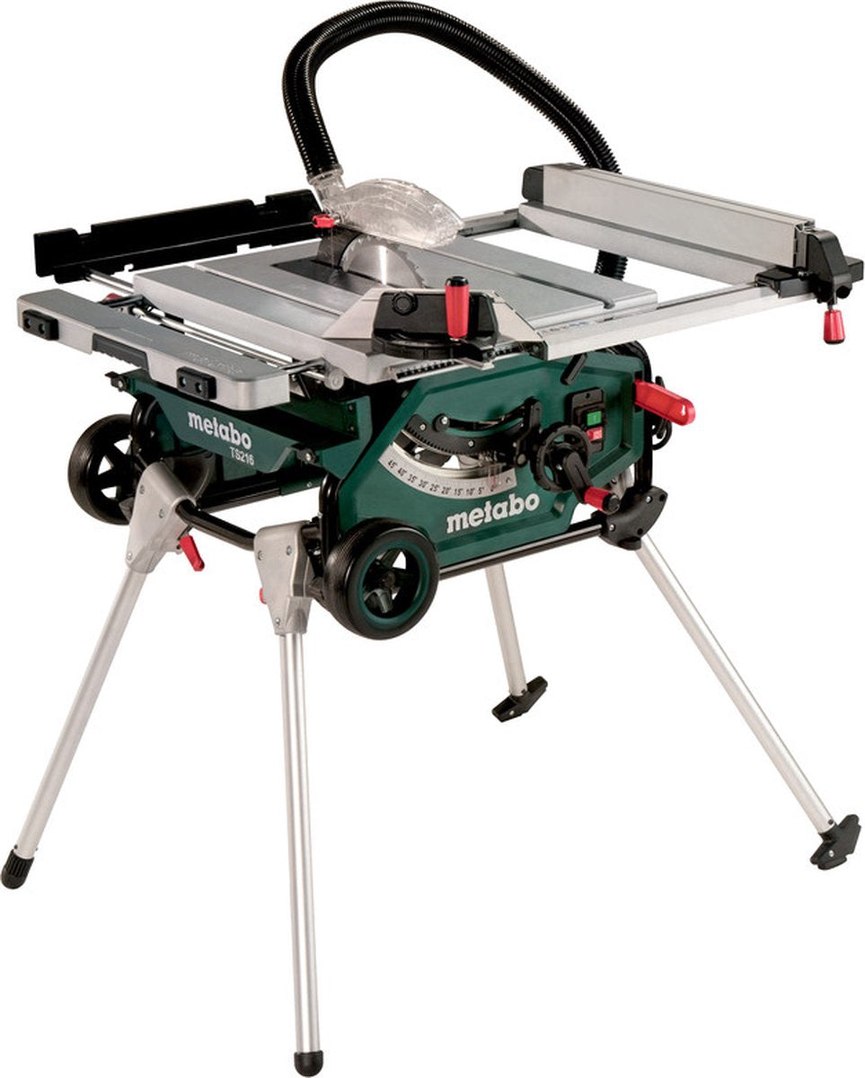 Metabo TS 216 - Tischkreissäge - 1500 Watt - ø216 mm - inkl. Basis