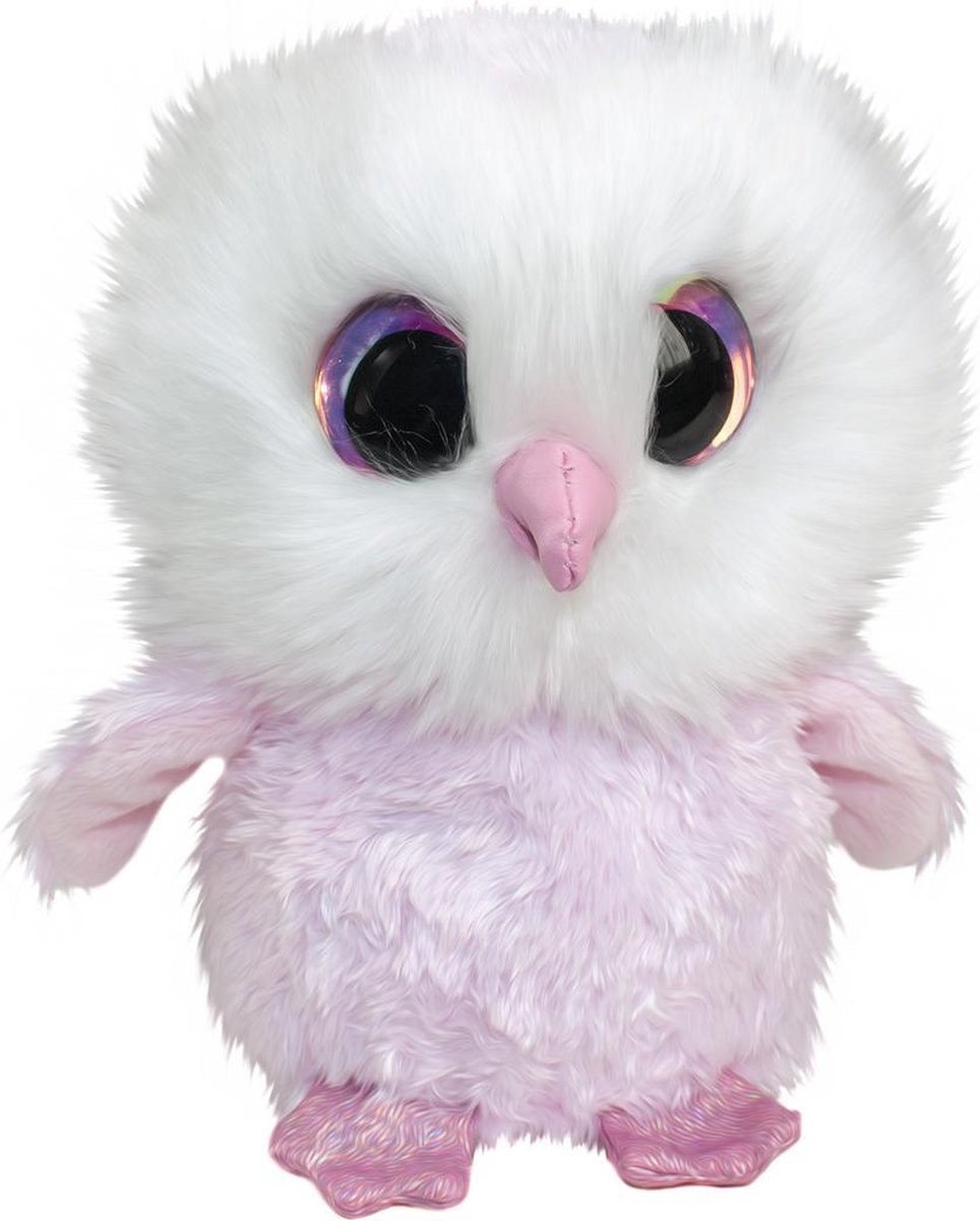 Lumo Stars Kuscheltier - Eule Pollo, 15cm