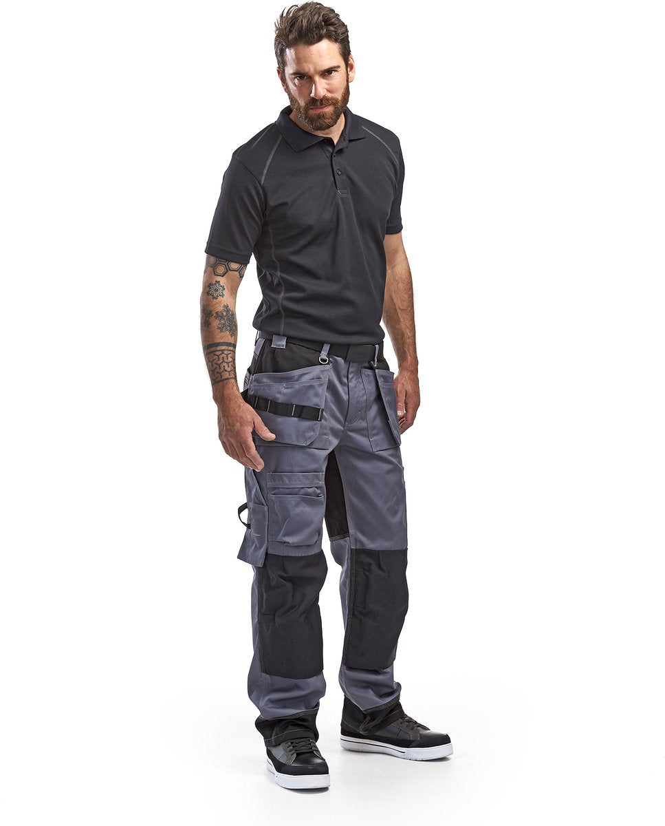 Blåkläder Blaklader Arbeitshose 1504-1860 – grau schwarz – C52
