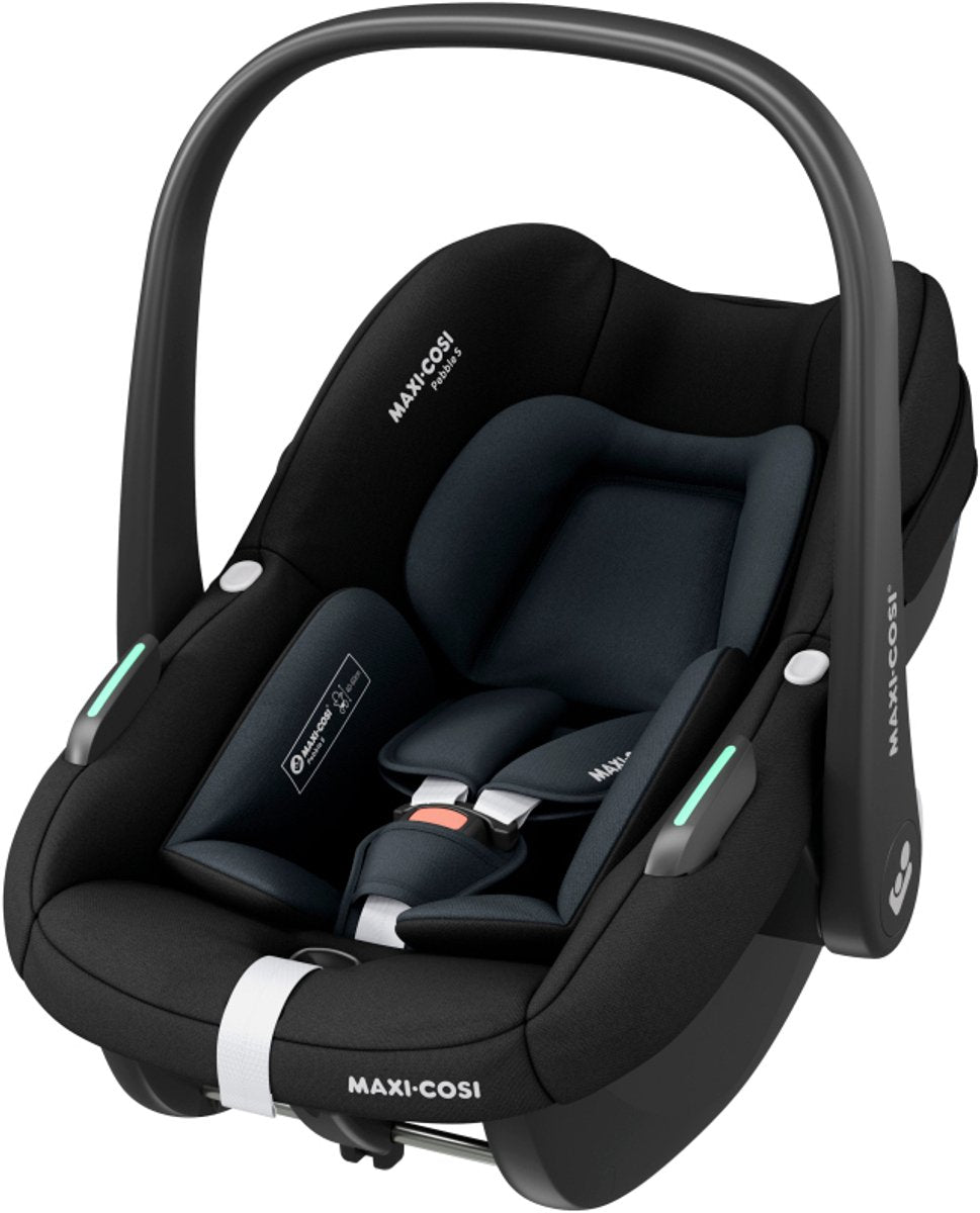 Maxi-cosi pebble s autostoeltje - tonal black - vanaf de geboorte tot 15 maanden