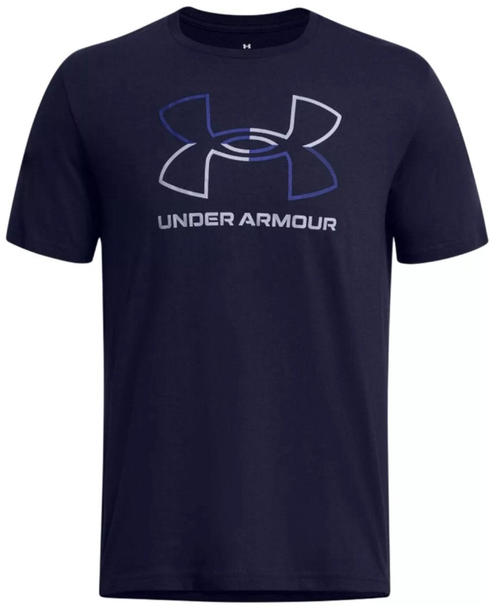 Under Armour UA GL Foundation Update SS Herren-Sportshirt – Marineblau – Königsblau – Grau