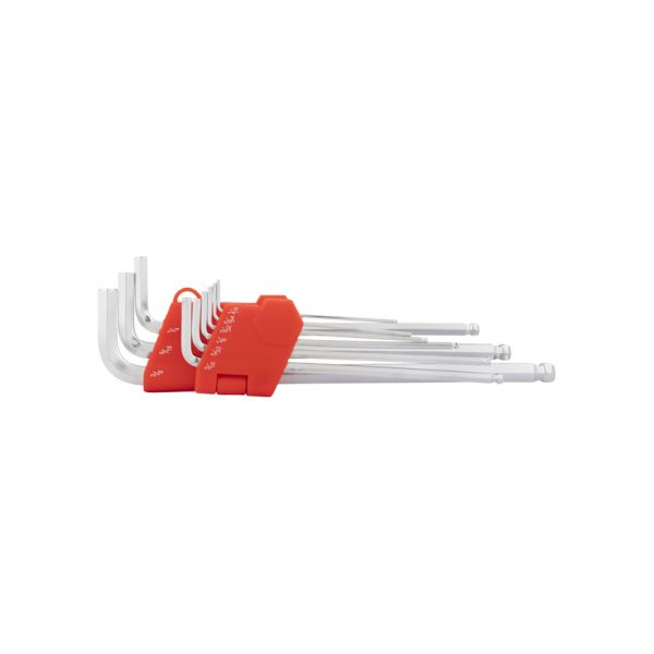 Topgear Topgear Allen Keys 9-Stück, Zoll Set, Zoll