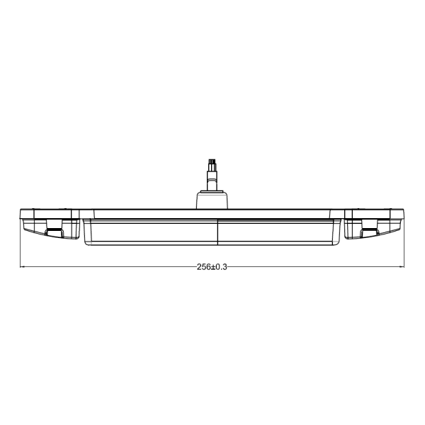 Rücklicht Slimline 4 Funktionen 12-24V LED