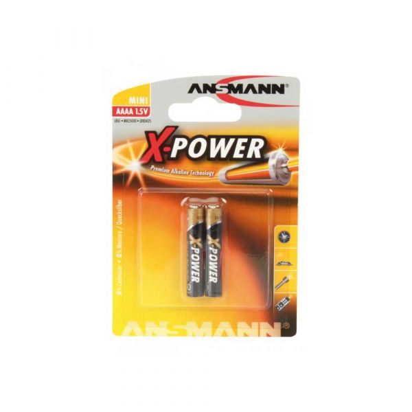 X-Power Alkalibatterie AAA LR08 2St.