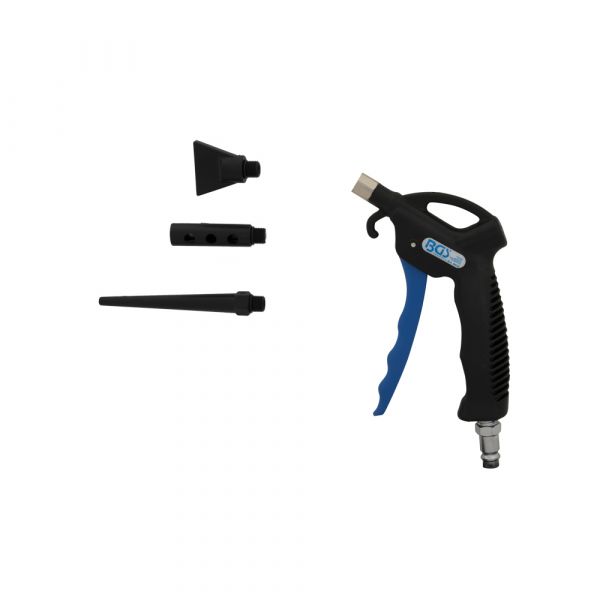 Profi-Blaspistole mit 3 Aufsätzen