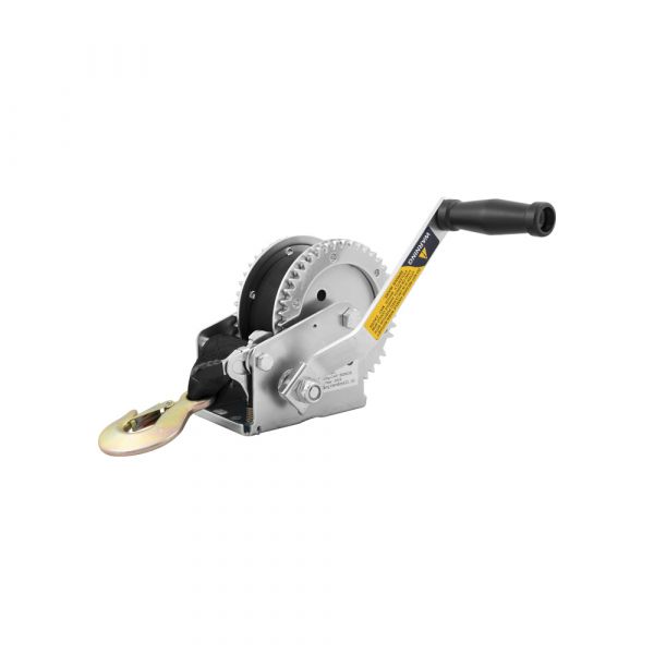 Handwinde HQ mit Gurt 907 kg.