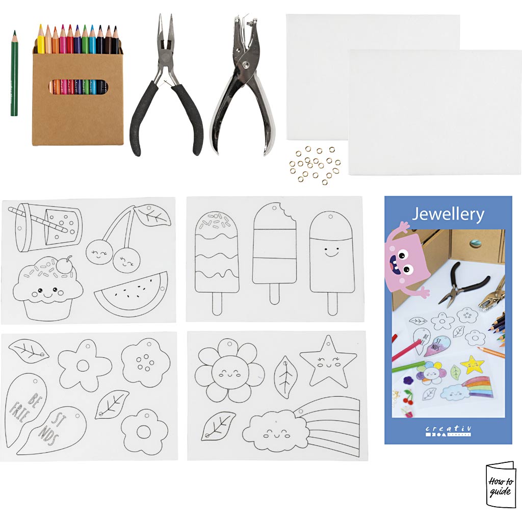 Creativ Company My Craft Station Schmuck, verschiedene Farben, 1 Box