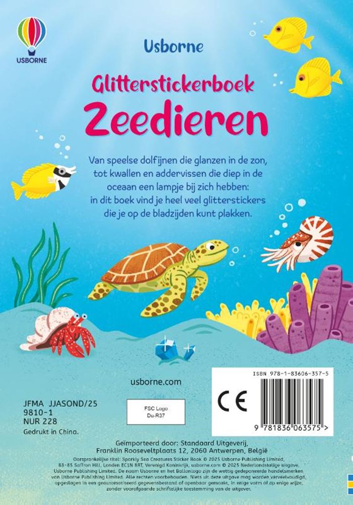 Meeresbewohner der Usborne