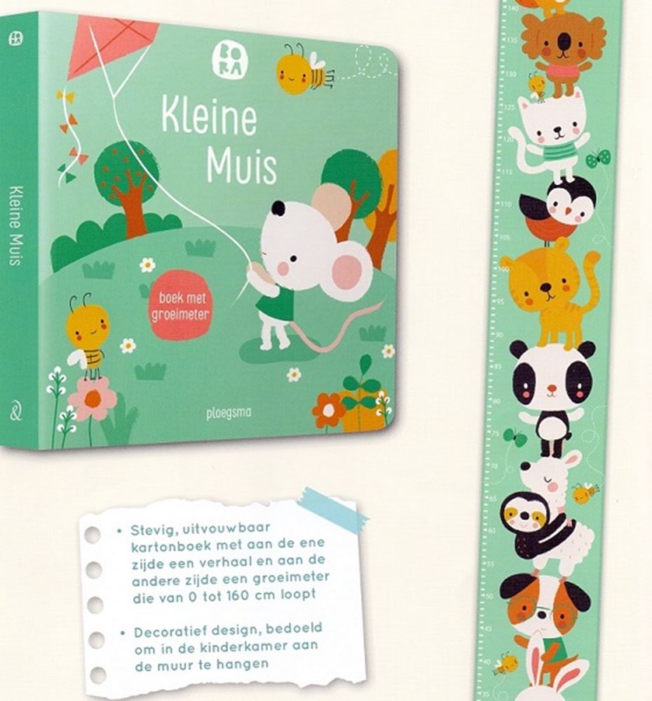 Buch-Specials Niederlande bv Pappbuch „Kleine Maus“ mit Wachstumstabelle
