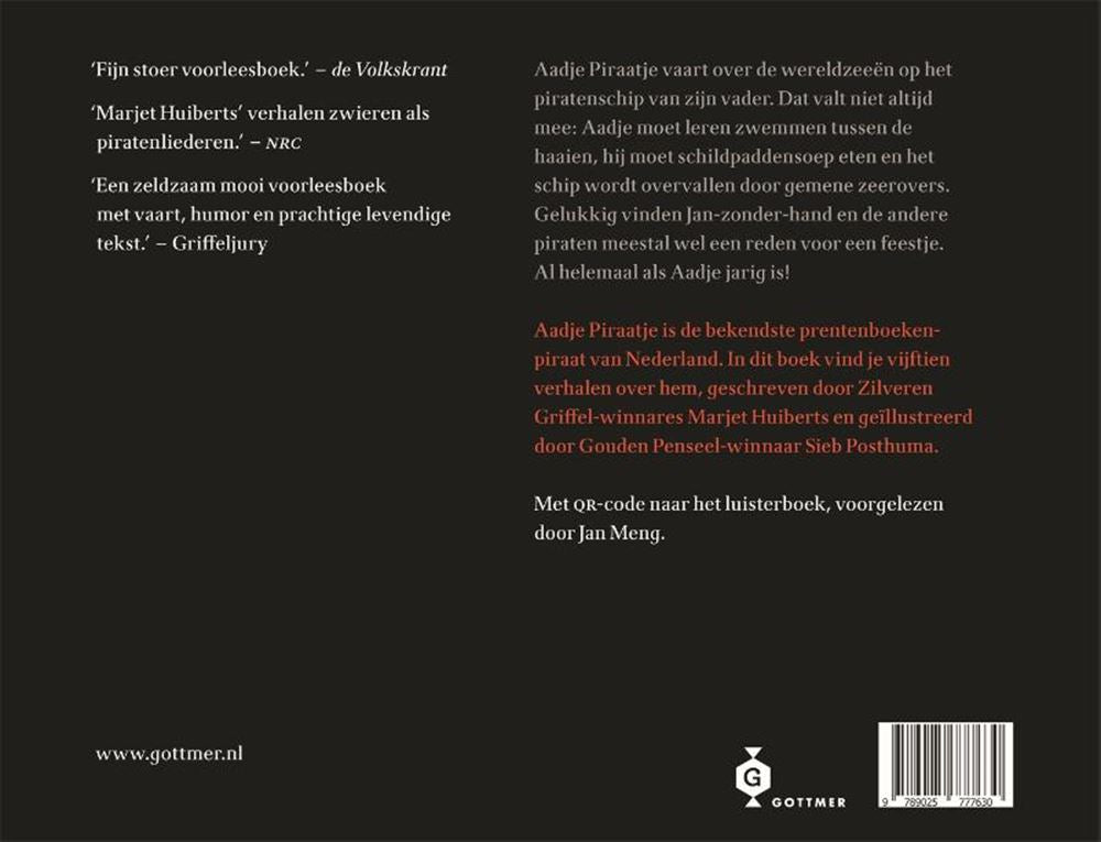 Gottmer Verlagsgruppe aadje piraatje – ein Fass voller Geschichten