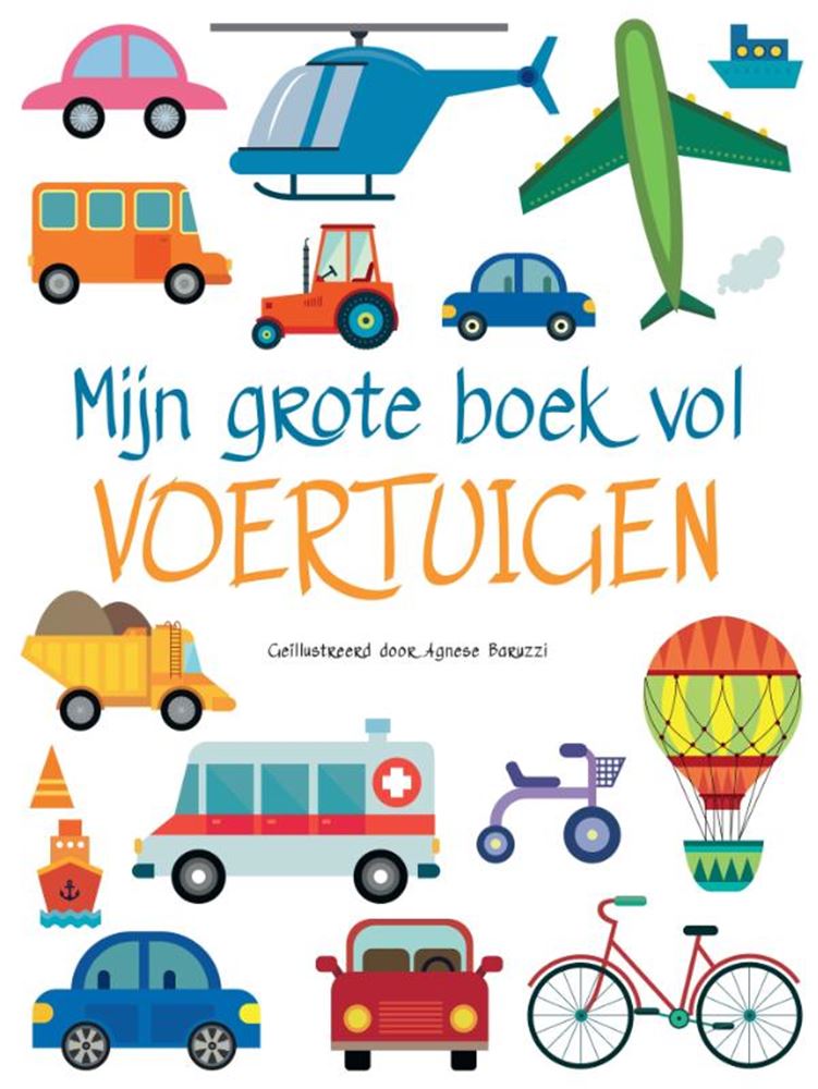 Rebo veröffentlicht mein großes Buch voller Fahrzeuge