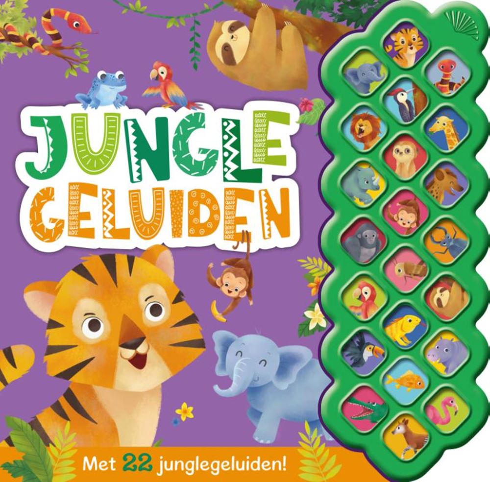 Soundbuch-Dschungelgeräusche des Rebo-Verlags