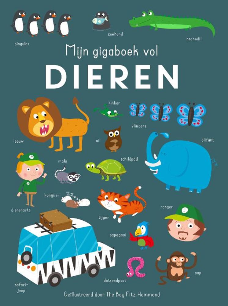 Buchen Sie mein riesiges Buch voller Tiere | 2 Stk