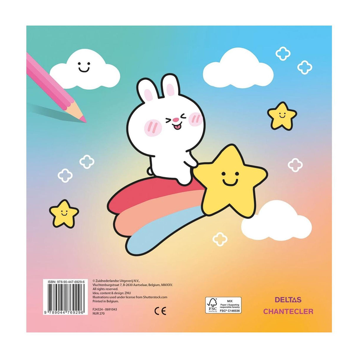 Deltas kawaii Farbspaß – Malbuch