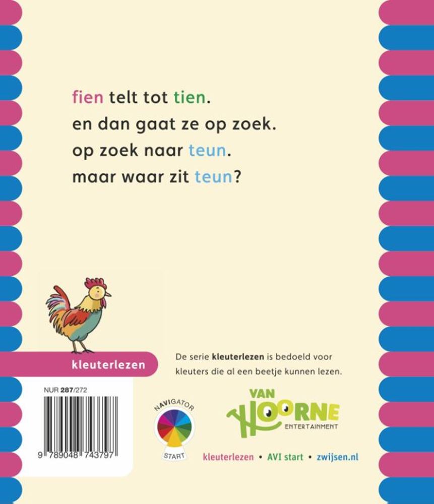 WPG Publishers Kleinkind-Lesung – Fien Teun – Fien zählt bis zehn