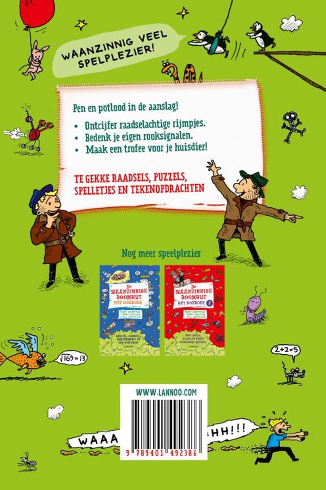 Zentrales Bücherhaus, das verrückte Baumhaus – das verrückte Aktivitätsbuch