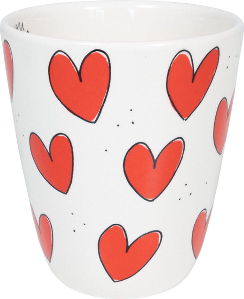 Blond amsterdam , specials, love mug uni hearts 0,35l