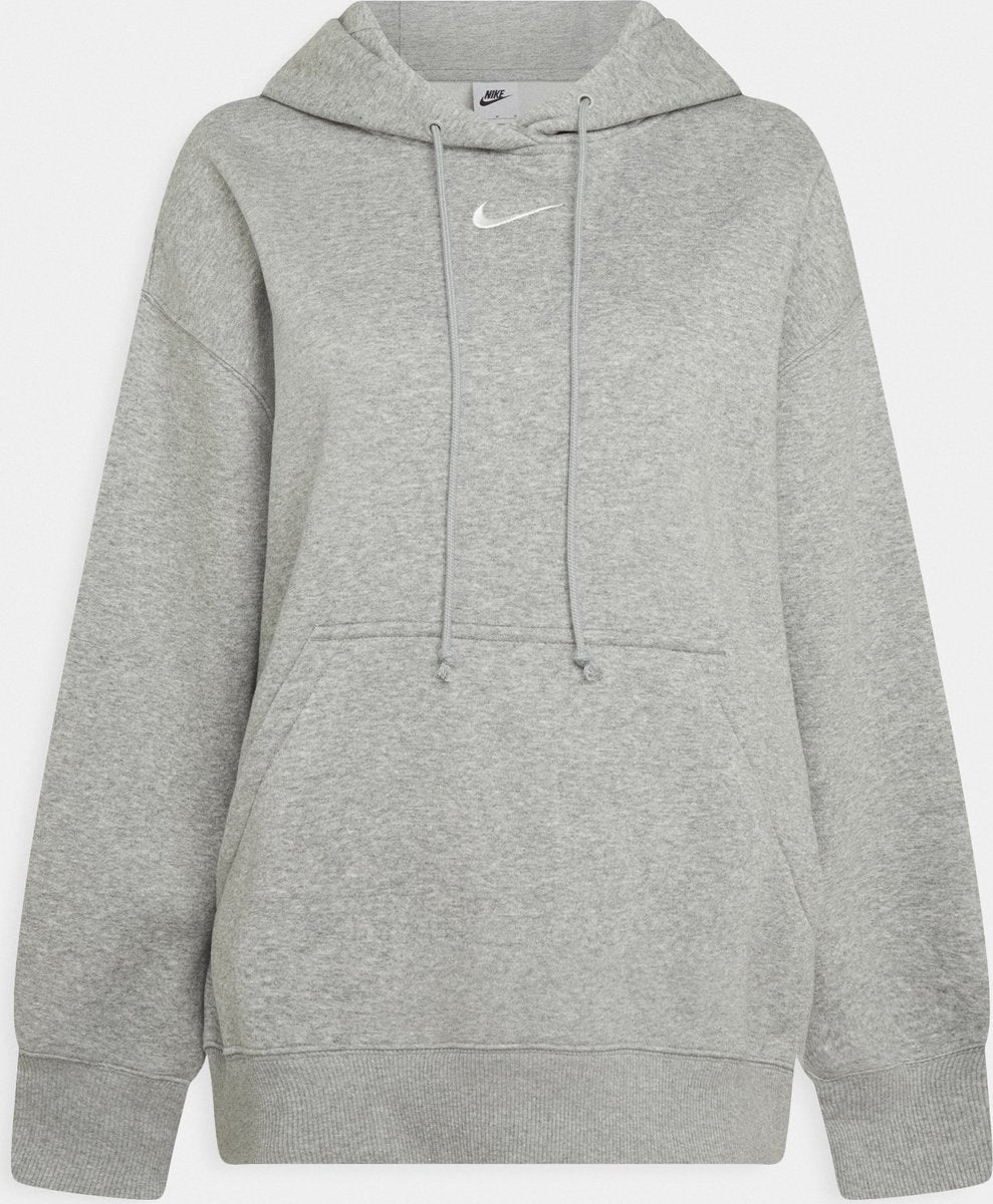 Nike W NSW PHNX FLC OS PO Hoodie Damen Sportpullover – Grau – Größe XL