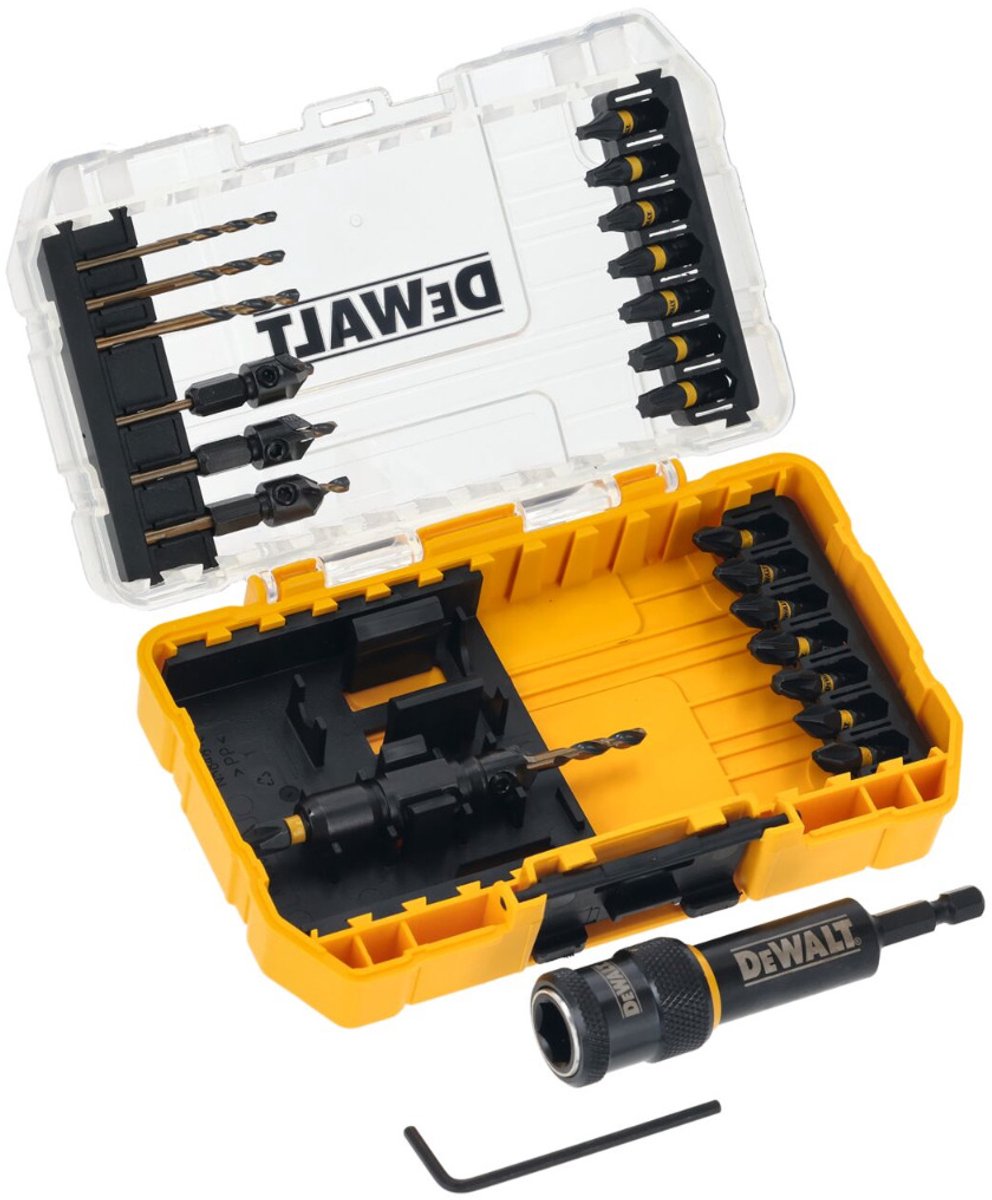 Dewalt Flip Drive – Bohrer- und Bit-Set – 15-teilig – schlagfest