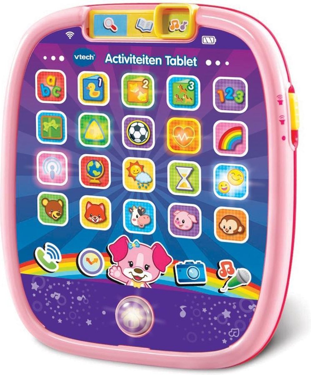 Vtech Baby-Aktivitätstablett – Lernspielzeug – Kinderspielzeugcomputer – Formen, Zahlen mehr – von 9 bis 36 Monaten