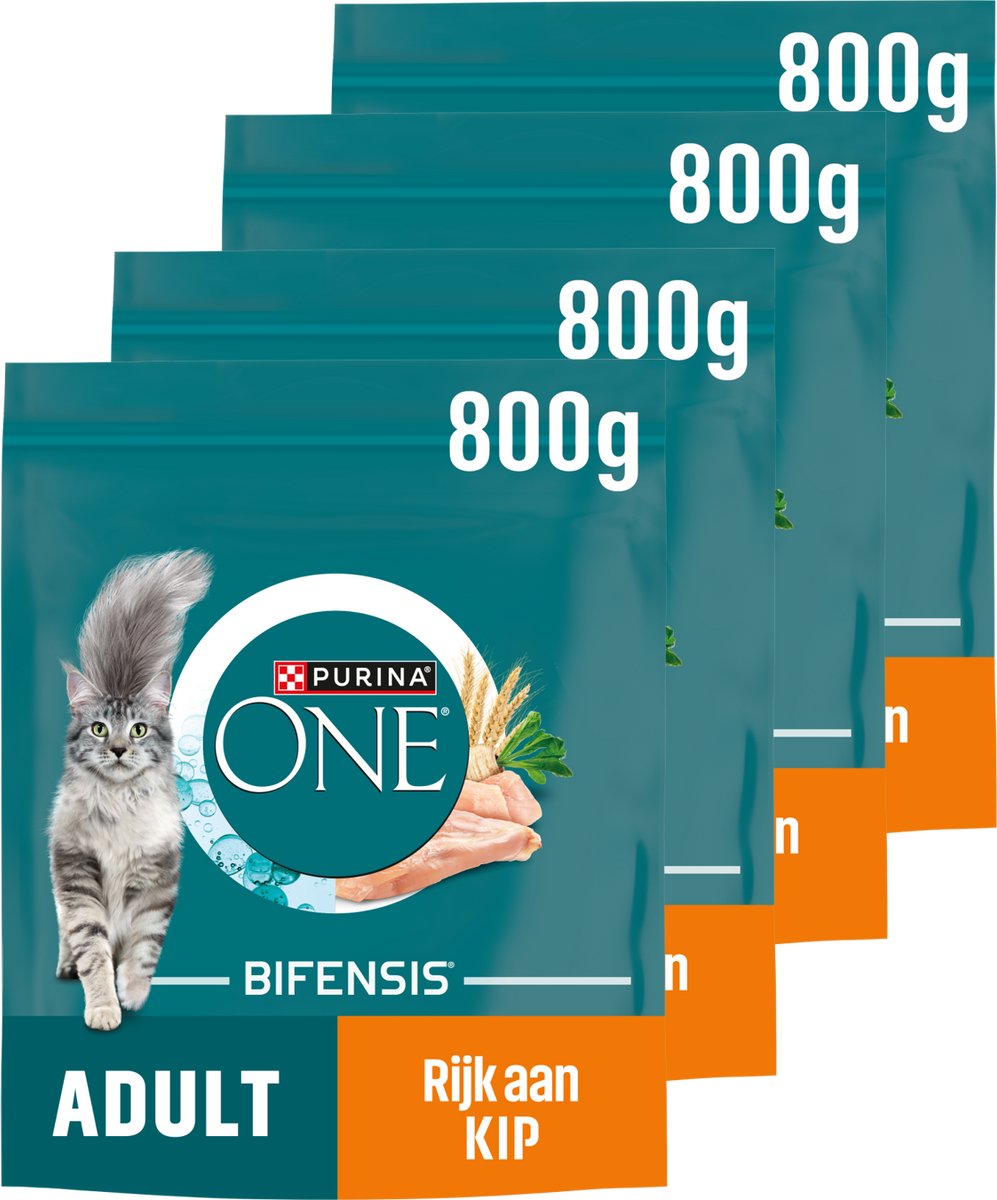 Purina one purina® one® adult - Katzenfutter - Huhn Vollkorn - 4 x 800 g