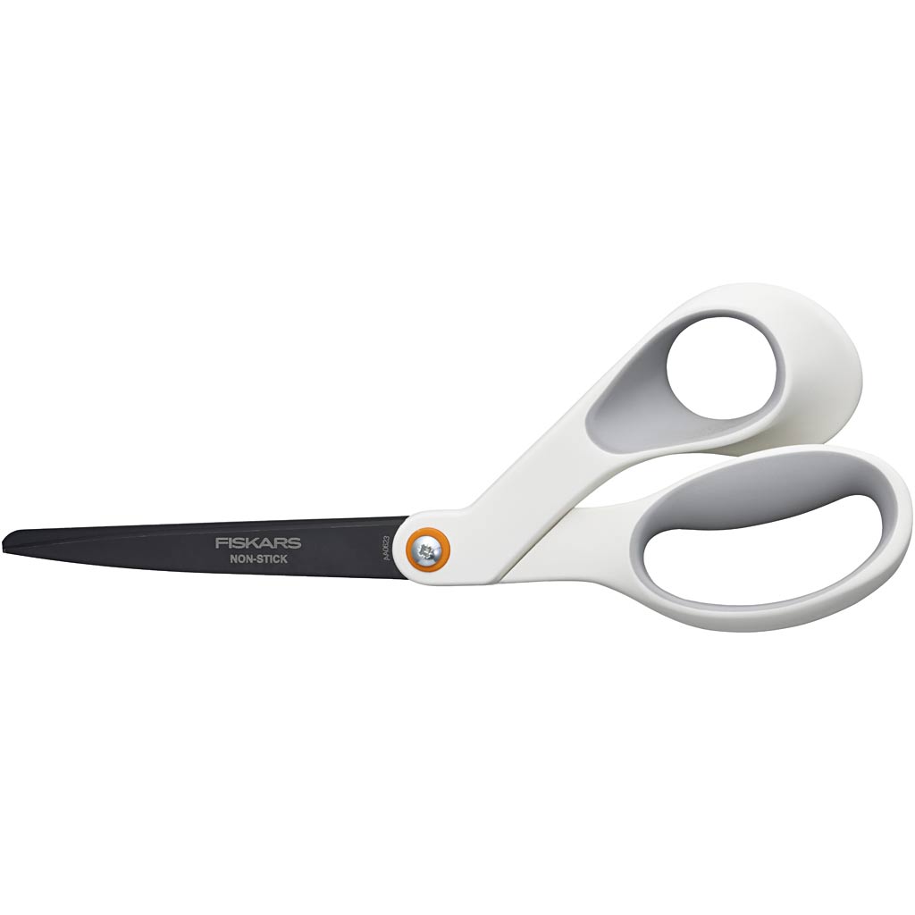 Fiskars Antihaft-Allgemeinschere, L: 21 cm, Rechtshänder, 1 Stück