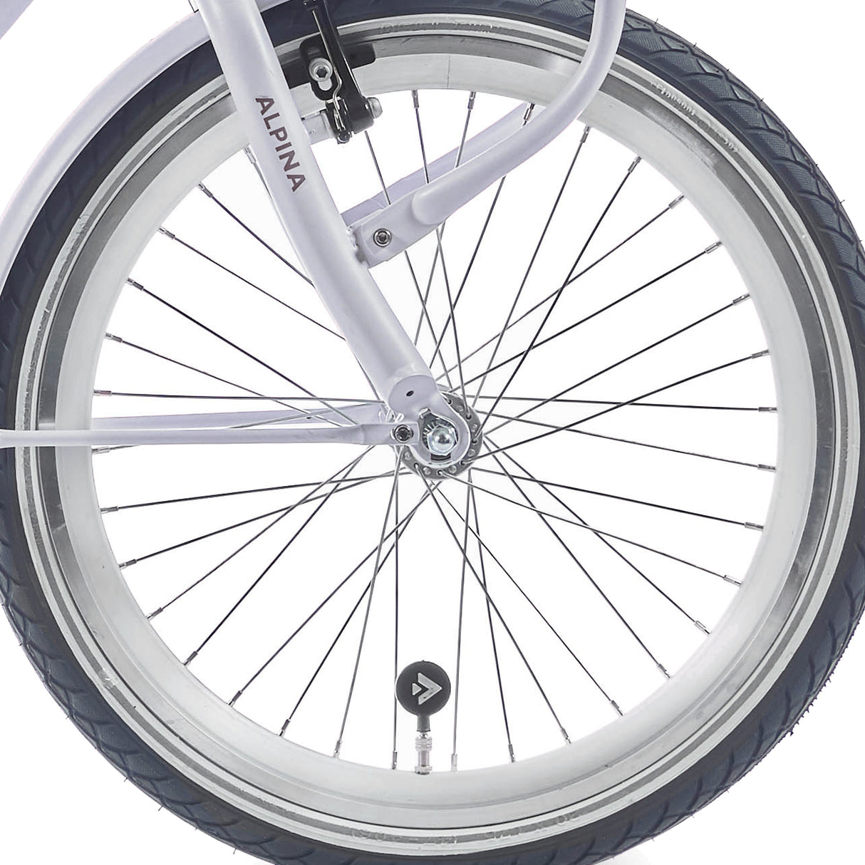 Alpina Vorderrad 22 HLQC Ocean Clubb Silber Zink SPK