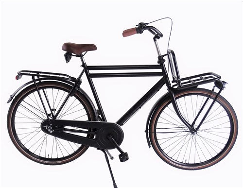 Aldo 28 Zoll Grandpa Cargo Fahrrad 3 V 57 cm mattschwarz