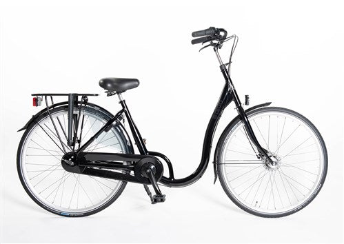 Aldo 28 Zoll Low Entry Fahrrad Aluminium 7V Handbremse schwarz