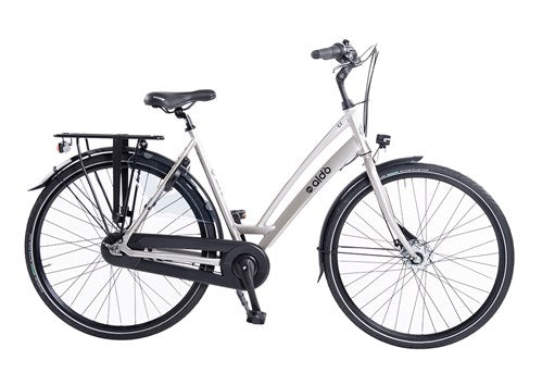 Aldo 28 Zoll C7 Fahrrad Aluminium DS60 Sonic Silver 7V Rollenbremse