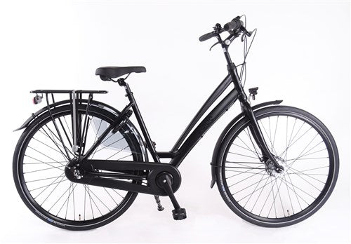 Aldo 28 Zoll C7 Fahrrad Aluminium DS60 mattschwarz 7S Rollenbremse