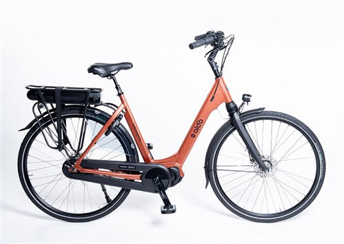 Aldo 28 Zoll E-Bike Sottovento 55 cm rotes Kupfer 504 Wh Stufen