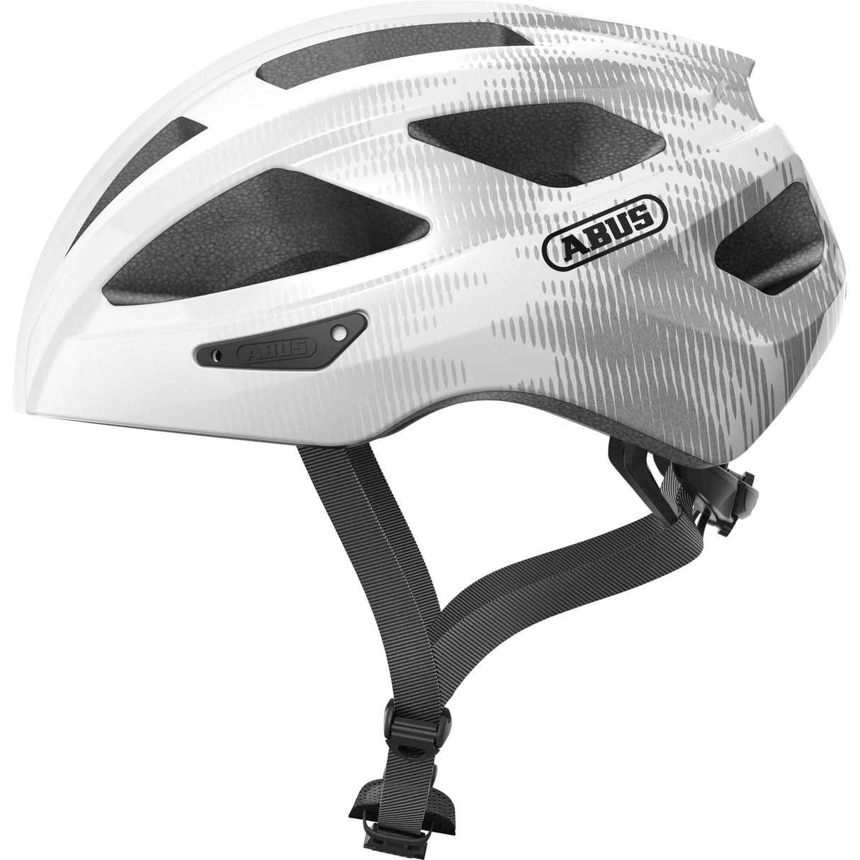 ABUS HELM MACATGOUD WHITE SILBER S 51-55 cm