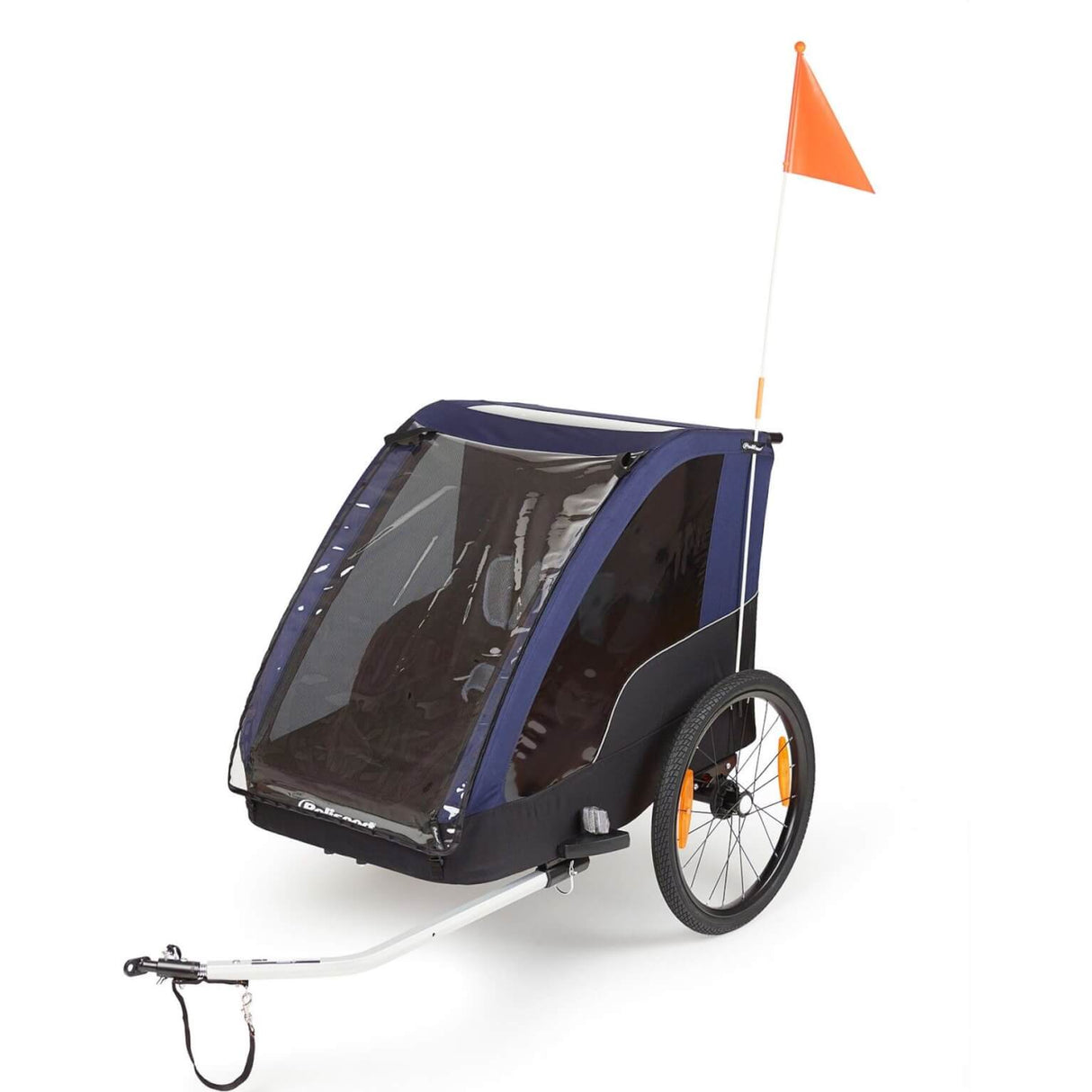 Polisport Fahrradanhänger Duo Blue 117x86x94cm