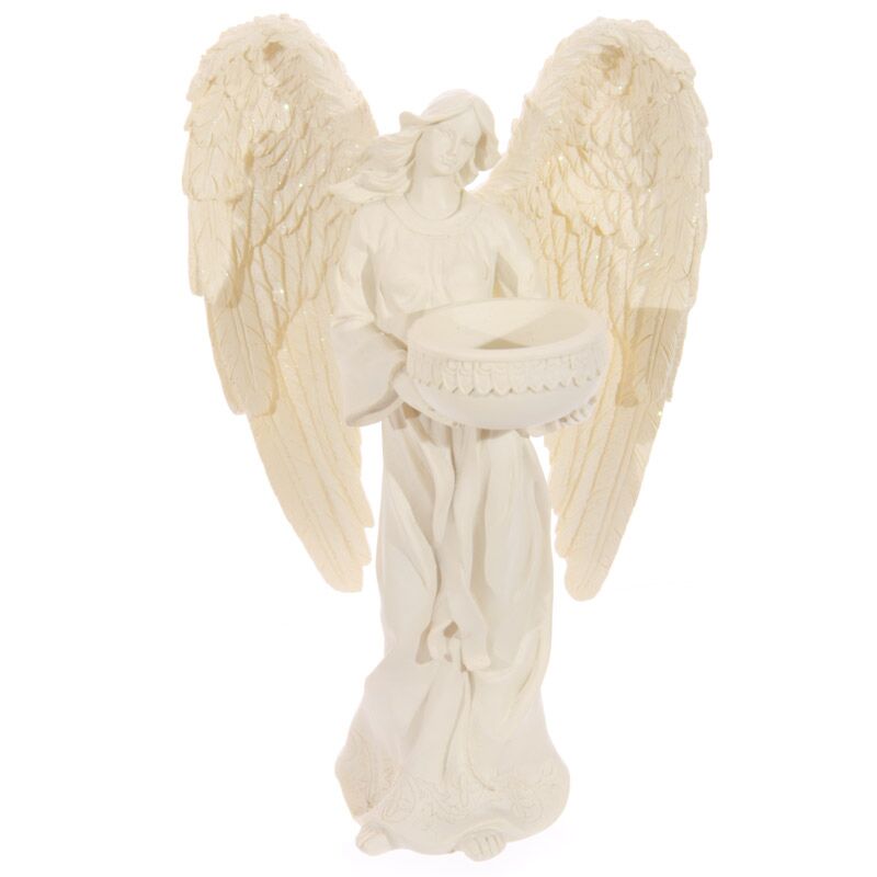 Engel Teelichthalter - stehend 23cm