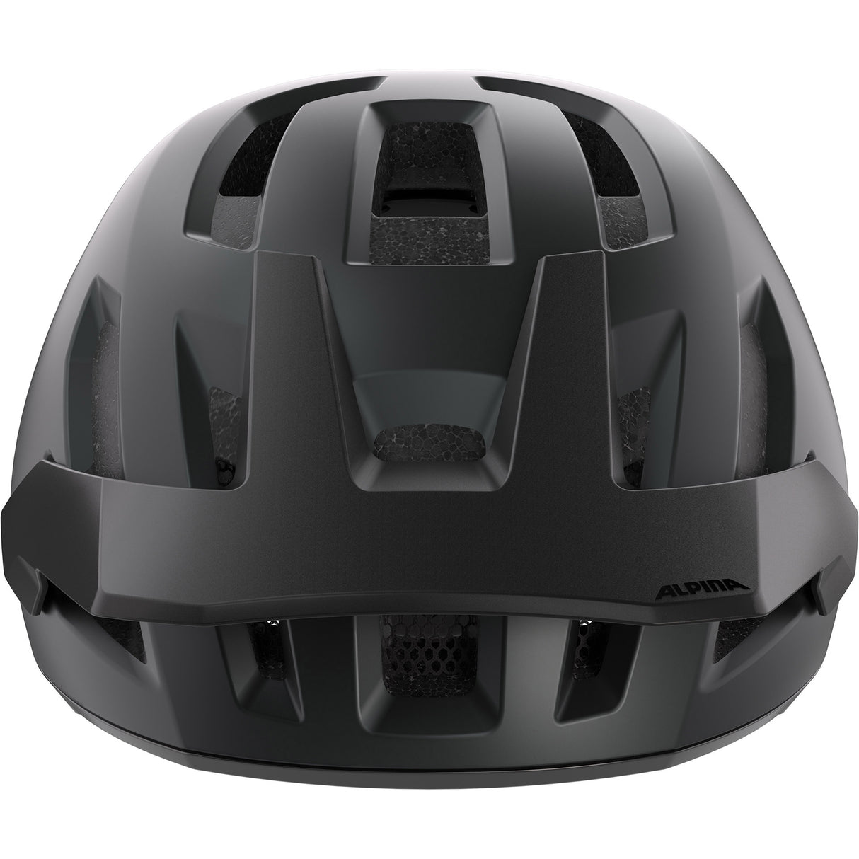 Olympische Sportbekleidung Alpina Sports MTB-Helm Taunus Mips 52-56 Mattschwarz