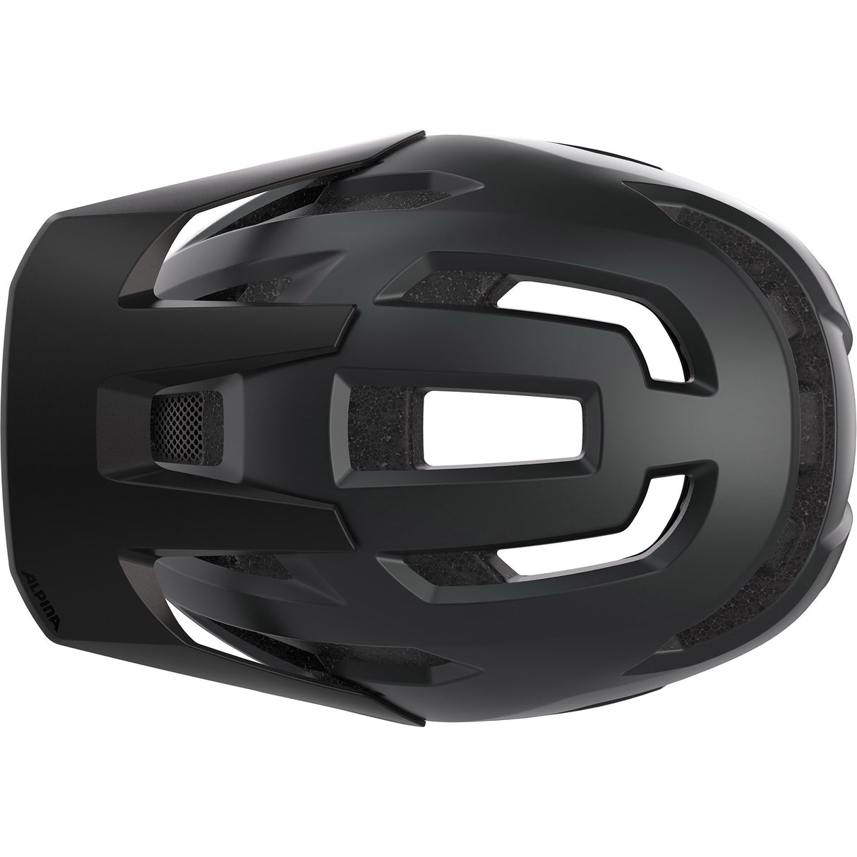 Olympische Sportbekleidung Alpina Sports MTB-Helm Taunus Mips 55-59 Mattschwarz